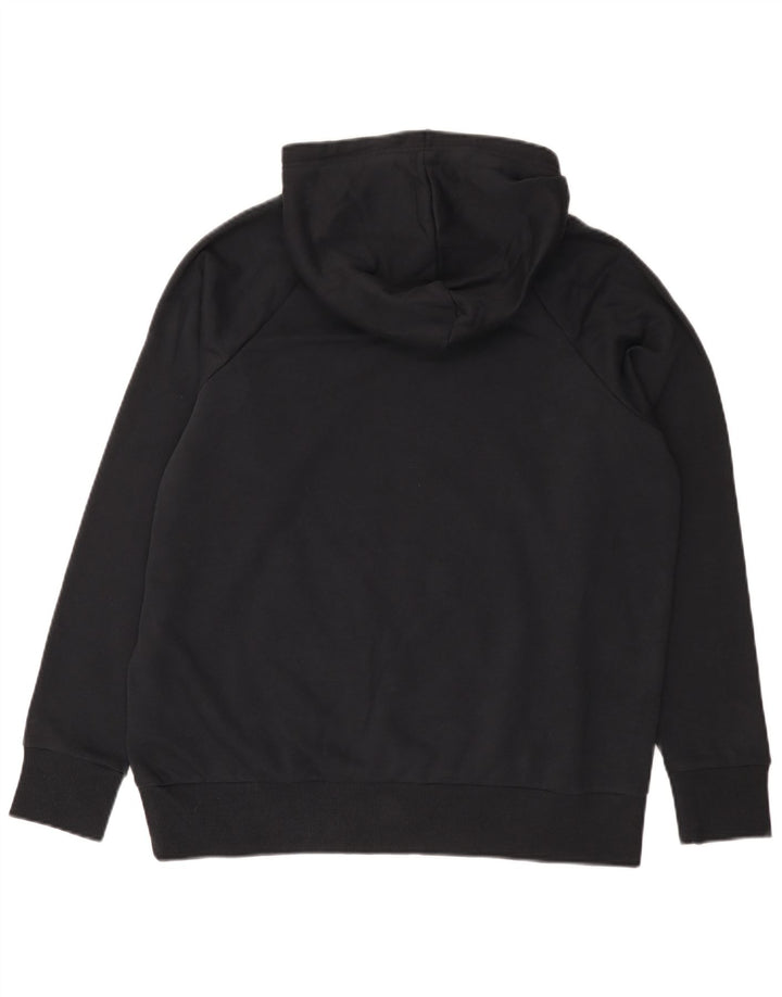 Under Armour Mens Hoodie Jumper Large Navy Blue Cotton