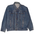 Rancheros Mens Denim Jacket UK 40 Large Blue