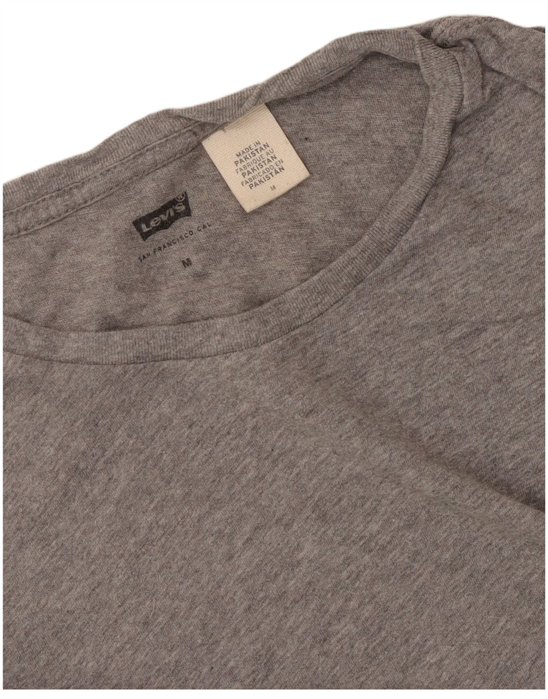 Levi's Mens T-Shirt Top Medium Grey