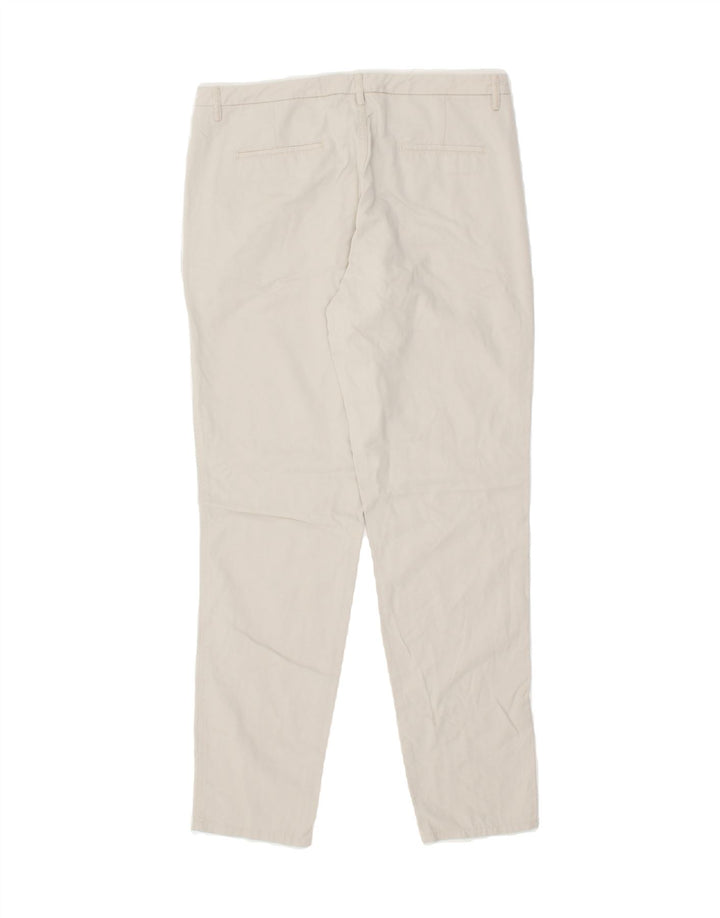 MASSIMO DUTTI Womens Slim Chino Trousers EU 36 XS W31 L27 Grey Lyocell | Vintage Massimo Dutti | Thrift | Second-Hand Massimo Dutti | Used Clothing | Messina Hembry 