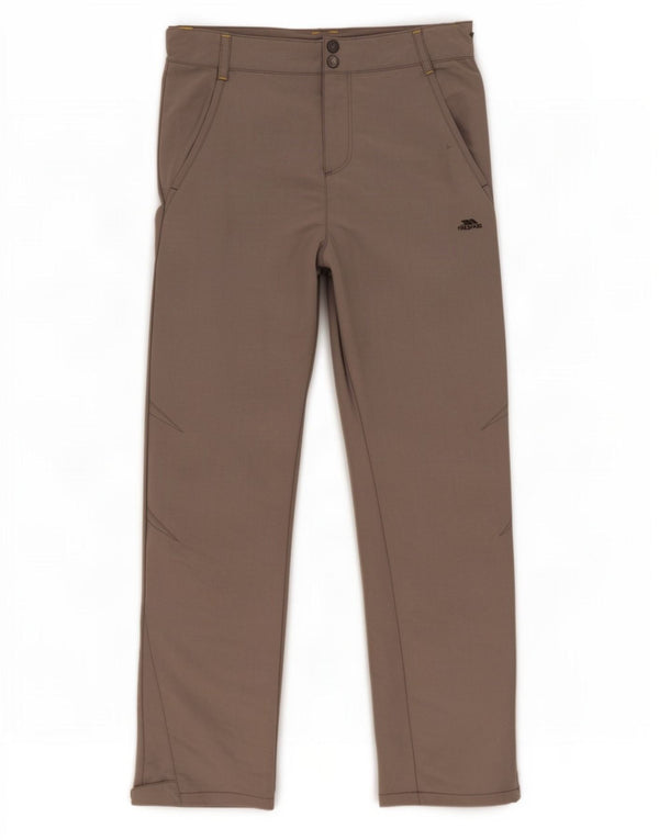 Trespass Boys Straight Windbreaker Trousers 11-12 Years W26 L27 Grey
