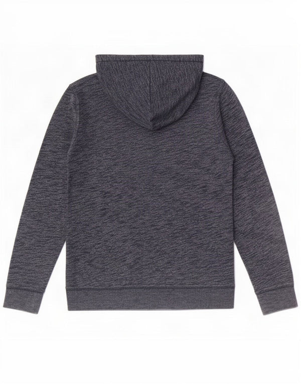 Hollister Mens Hoodie Jumper Medium Navy Blue Flecked Cotton