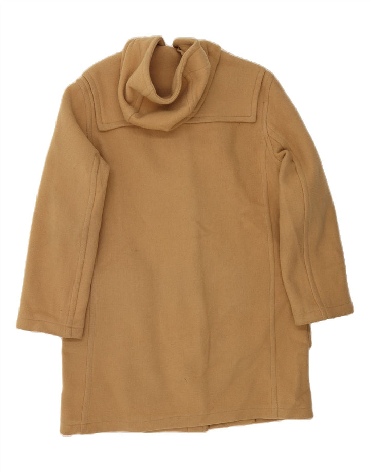 J. CREW Womens Oversized Hooded Duffle Coat UK 10 Small Beige Nylon Vintage J. Crew and Second-Hand J. Crew from Messina Hembry 