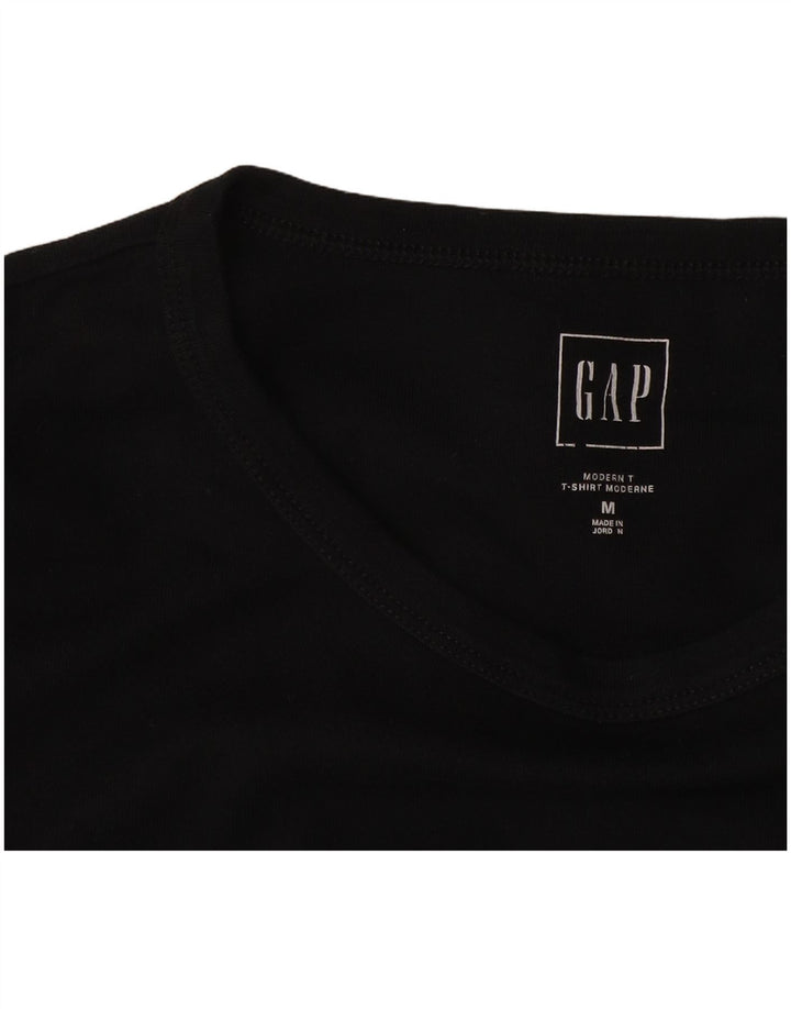 Gap Mens Modern Fit Top Long Sleeve Medium Black