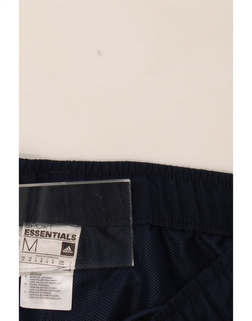 ADIDAS Mens Climalite Sport Shorts Medium  Navy Blue Polyester Vintage Adidas and Second-Hand Adidas from Messina Hembry 