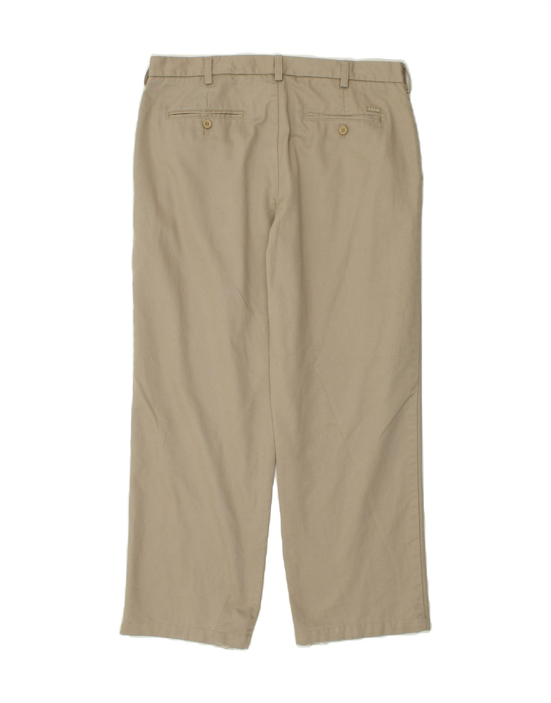 IZOD Mens Straight Chino Trousers W36 L30  Beige Cotton Vintage Izod and Second-Hand Izod from Messina Hembry 