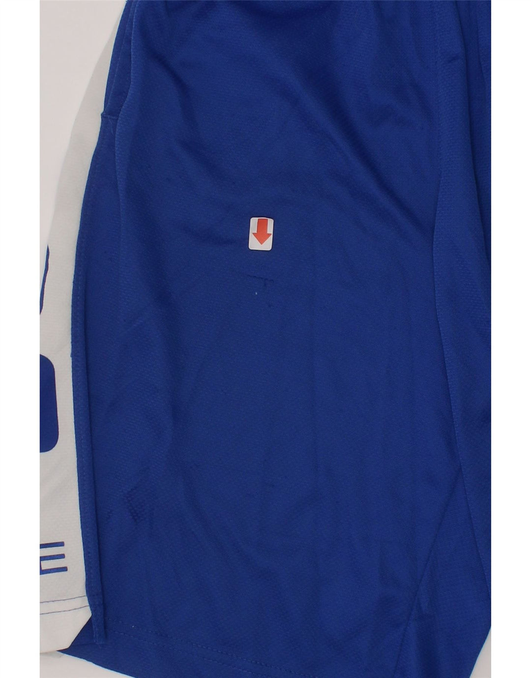 NIKE Boys Dri Fit Sport Shorts 10-11 Years Medium Blue Colourblock Vintage Nike and Second-Hand Nike from Messina Hembry 