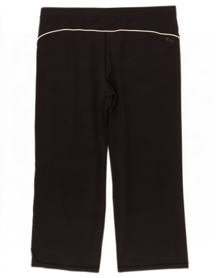Nike Womens Capri Tracksuit Trousers UK 14/16 Large Black