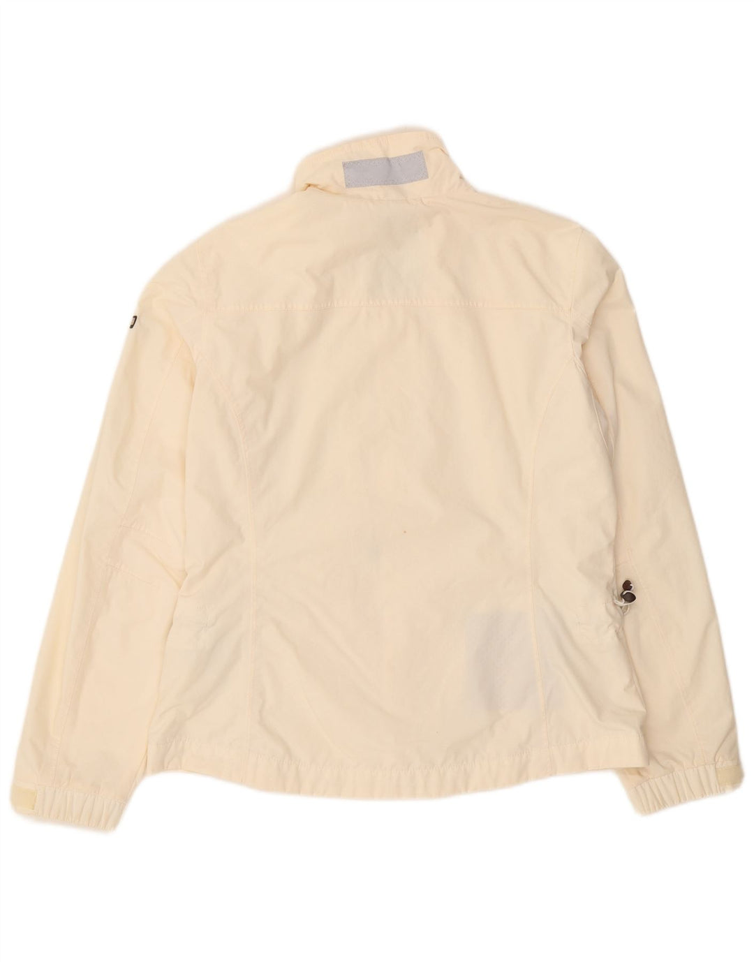 Napapijri Womens Rain Jacket UK 18 XL Off White Polyamide