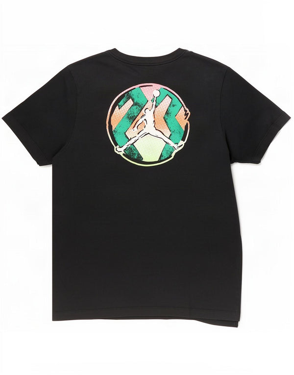 Jordan Mens Standard Fit Graphic T-Shirt Top Medium Navy Blue