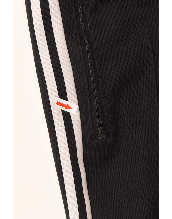Adidas Mens Tracksuit Trousers Medium  Black Cotton