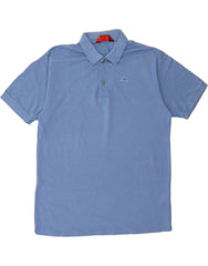 KAPPA Mens Polo Shirt Large Blue Cotton