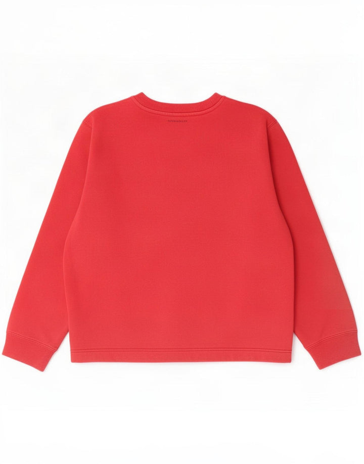 Lee Womens Graphic Sweatshirt Jumper UK 16 Large Red