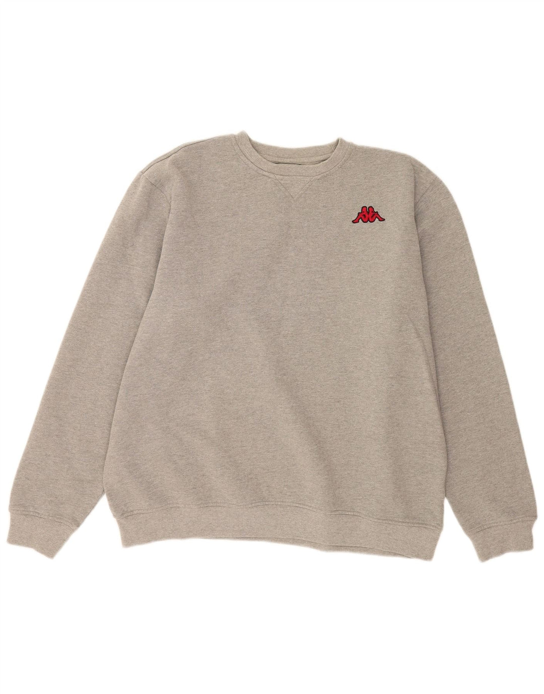 Kappa Mens Sweatshirt Jumper 2XL Grey Cotton