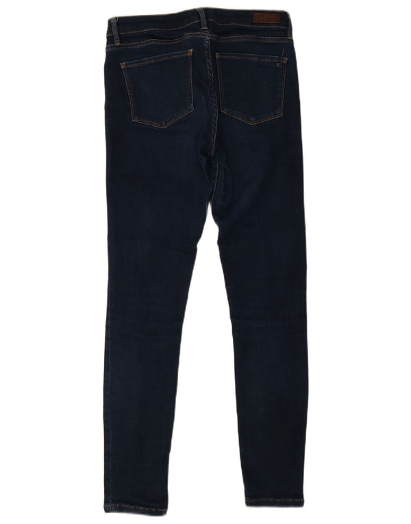 Tommy Hilfiger Womens Como LW Skinny Jeans W28 L30 Navy Blue Cotton
