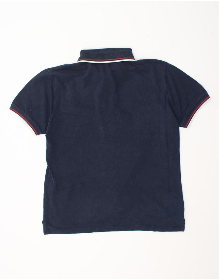 Fred Perry Mens Polo Shirt Medium Navy Blue Cotton