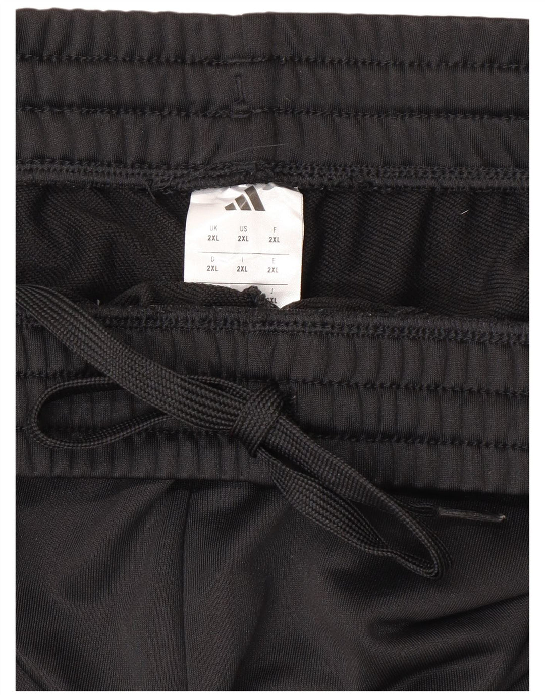 Adidas Mens Tracksuit Trousers Joggers 2XL  Black Polyester