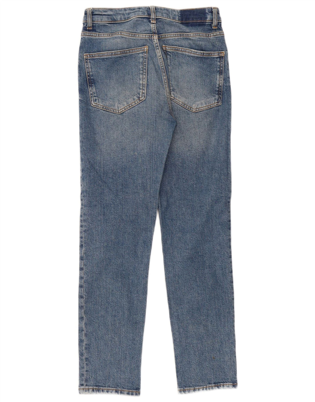 Zara Womens Distressed Slim Jeans EU 34 2XS W24 L28 Blue