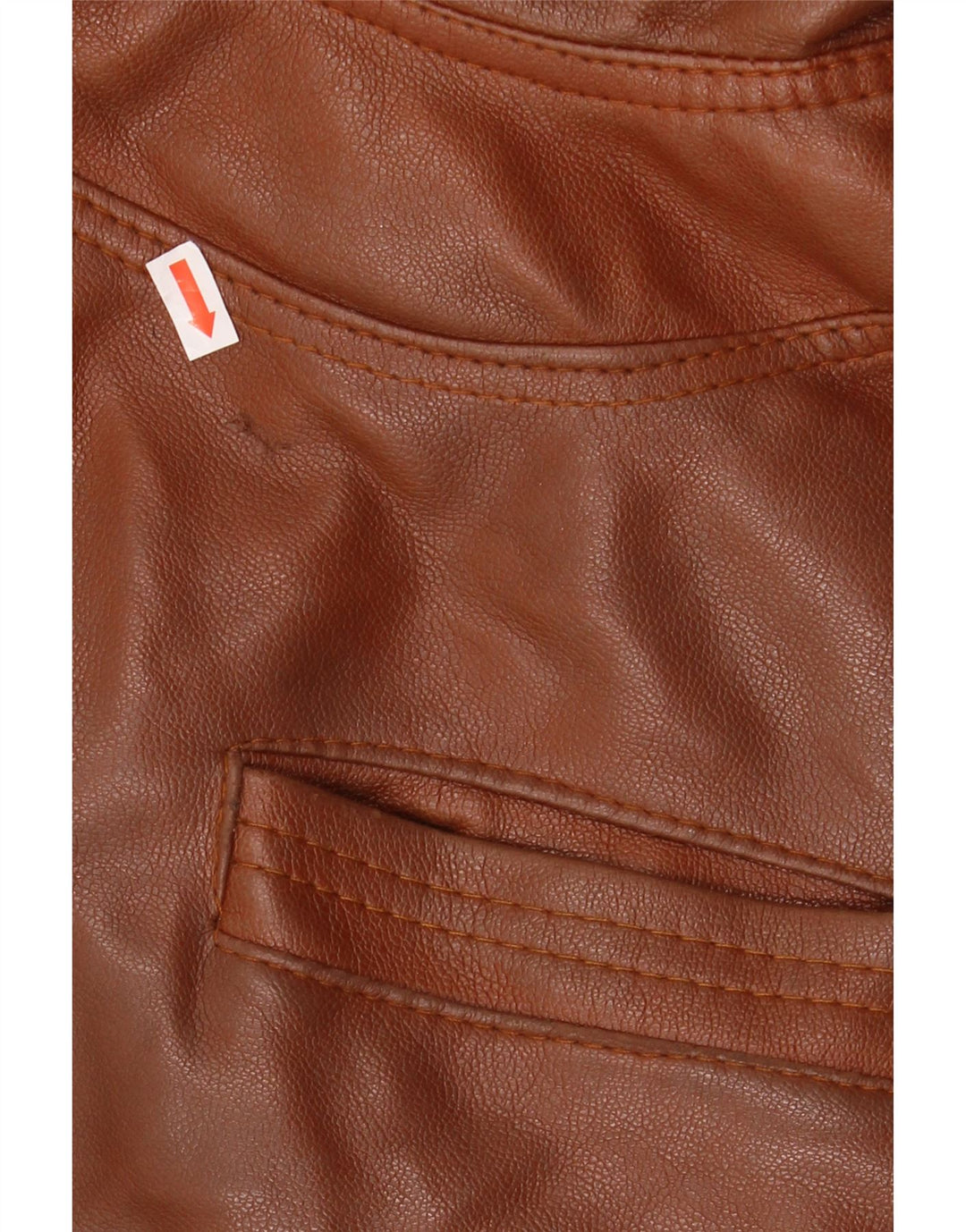 Vintage Mens Leather Jacket UK 38 Medium Brown