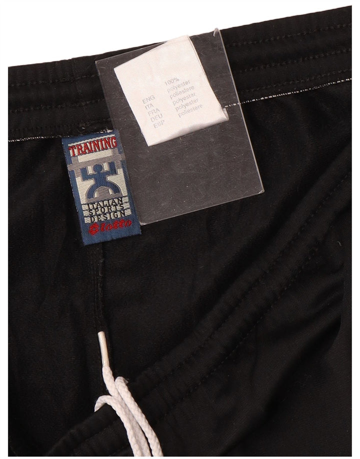 Lotto Mens Tracksuit Trousers UK 40/42 Large Black Polyester