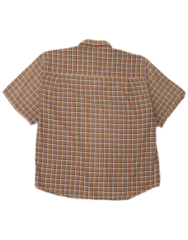 Parforce Mens Short Sleeve Shirt 2XL Multicoloured Check
