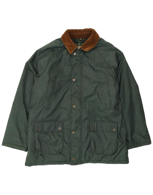 BRUGI Mens Utility Jacket IT 56 3XL Green