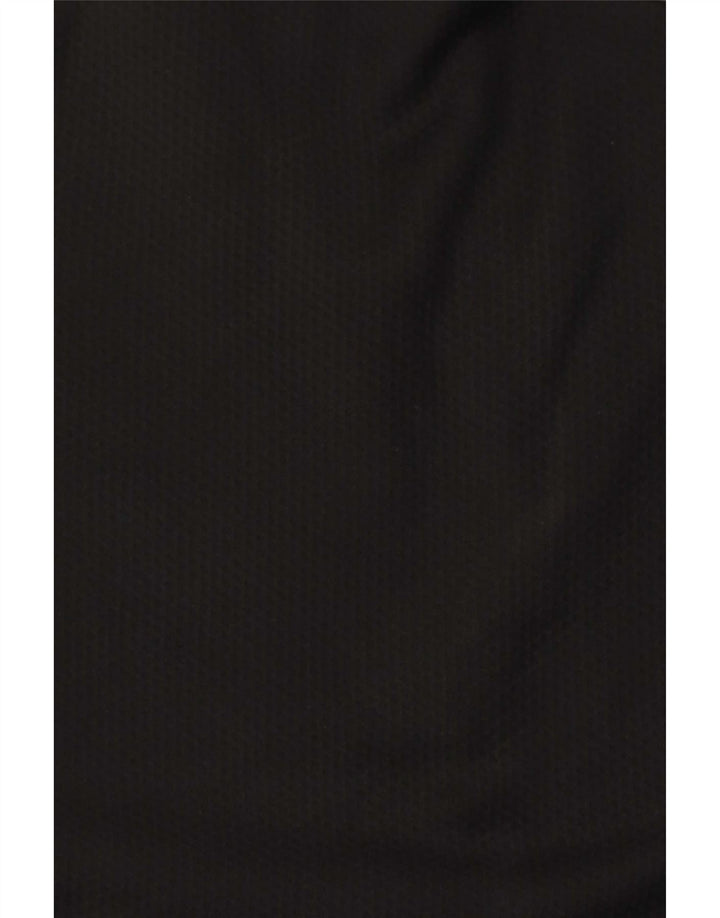Adidas Mens Sweatshirt Jumper XL Black Colourblock Polyester