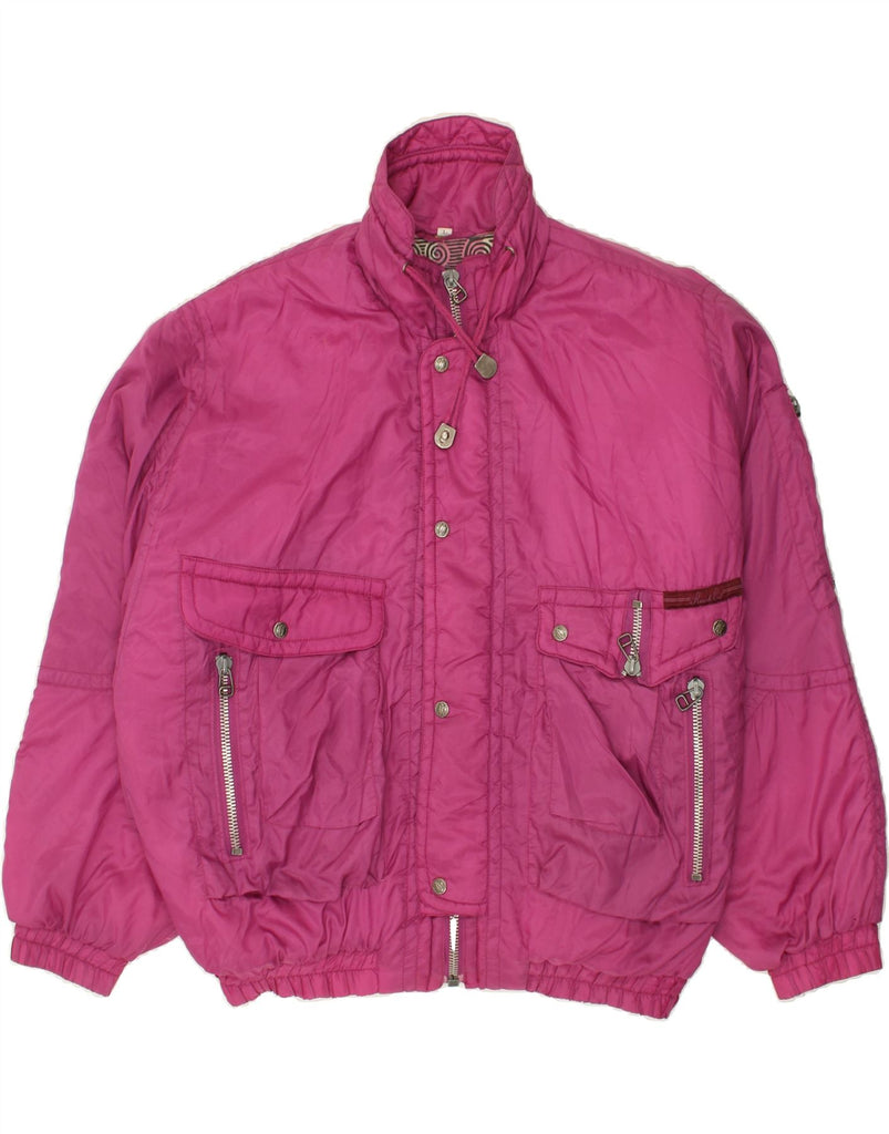 VINTAGE Mens Windbreaker Jacket UK 40 Large Pink Nylon | Vintage Vintage | Thrift | Second-Hand Vintage | Used Clothing | Messina Hembry 