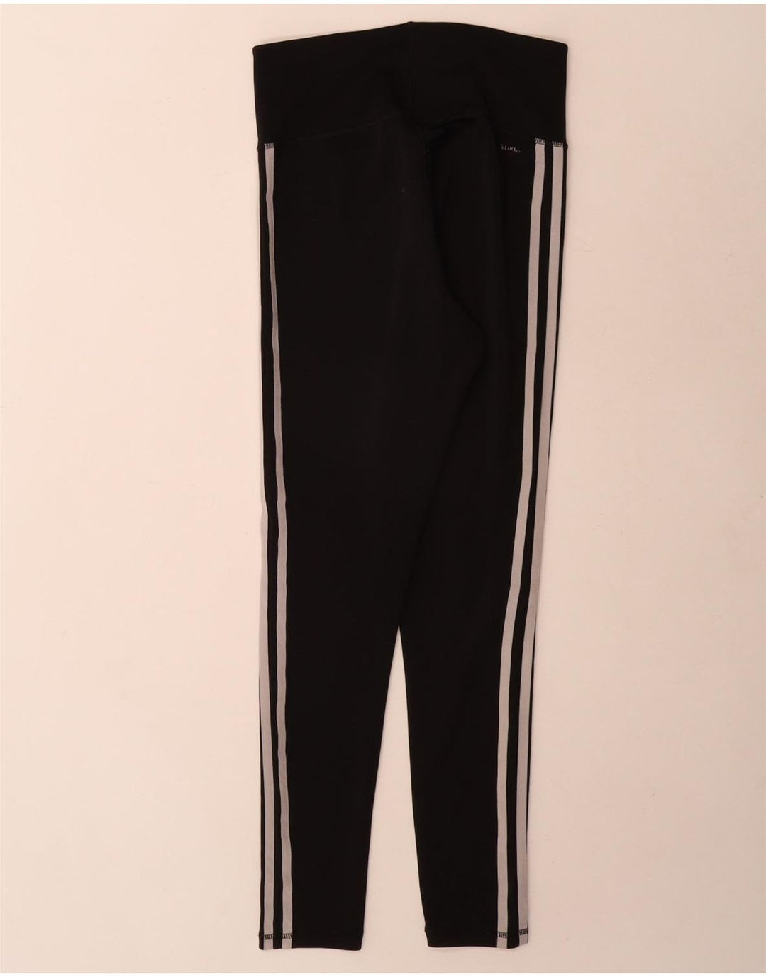 Adidas Womens Climalite Leggings UK 8/10 Small Black Polyester