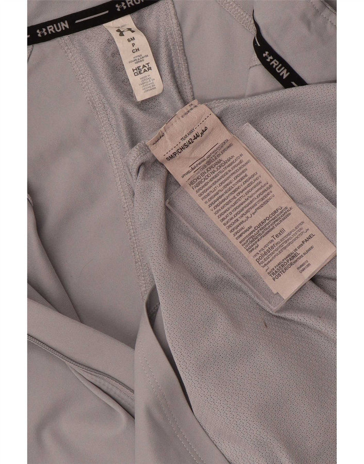 Under Armour Womens Heat Gear Pullover Tracksuit Top UK 10 Small Grey