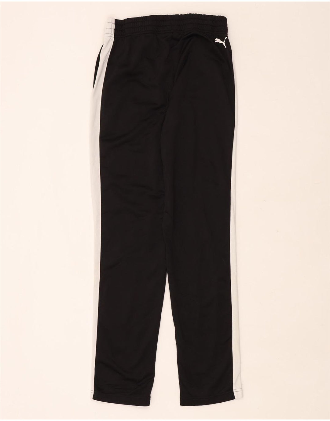 PUMA Mens Tracksuit Trousers Medium  Black Colourblock