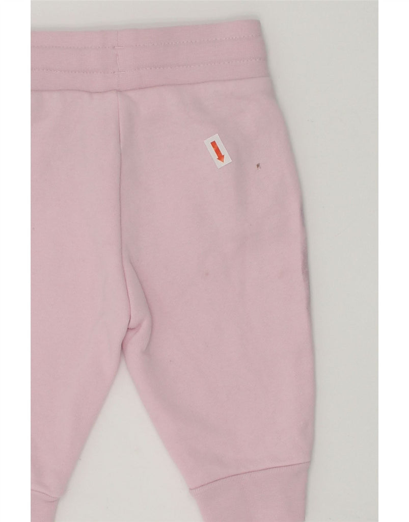 ADIDAS Baby Girls Joggers Tracksuit Trousers 3-6 Months Pink Cotton | Vintage Adidas | Thrift | Second-Hand Adidas | Used Clothing | Messina Hembry 