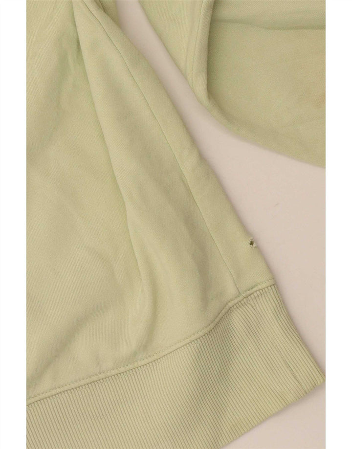 Adidas Mens Hoodie Jumper Medium Green Polyester