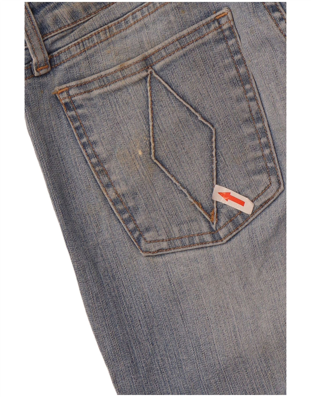 Replay Mens Bootcut Jeans W28 L31 Blue Cotton