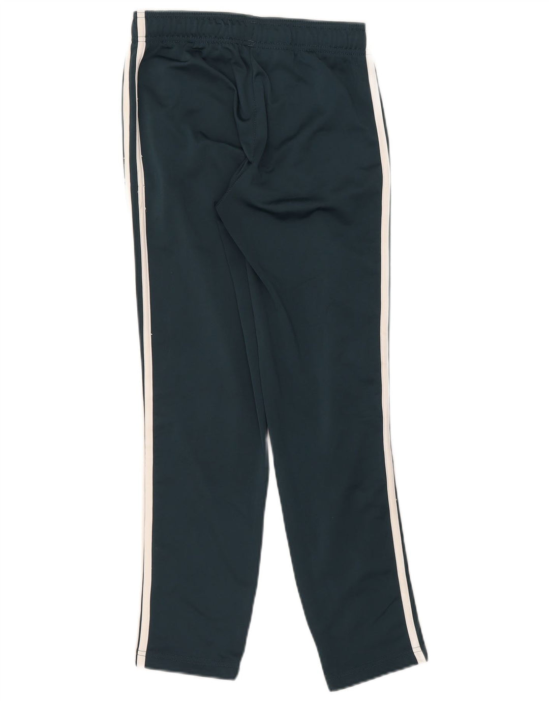Adidas Boys Tracksuit Trousers 11-12 Years Green Polyester