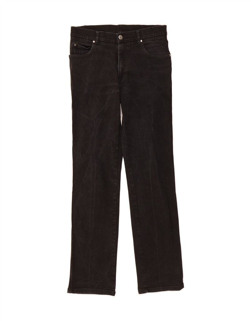 MANGOON Mens Straight Jeans W32 L34 Black Cotton Vintage Mangoon and Second-Hand Mangoon from Messina Hembry 
