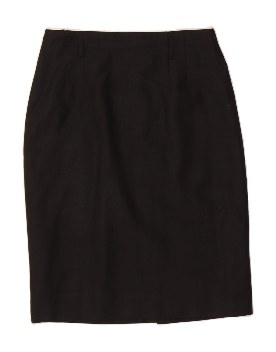 SIGNE INCOGNITO Womens Pencil Skirt EU 40 Medium W28 Black Linen Vintage Signe Incognito and Second-Hand Signe Incognito from Messina Hembry 
