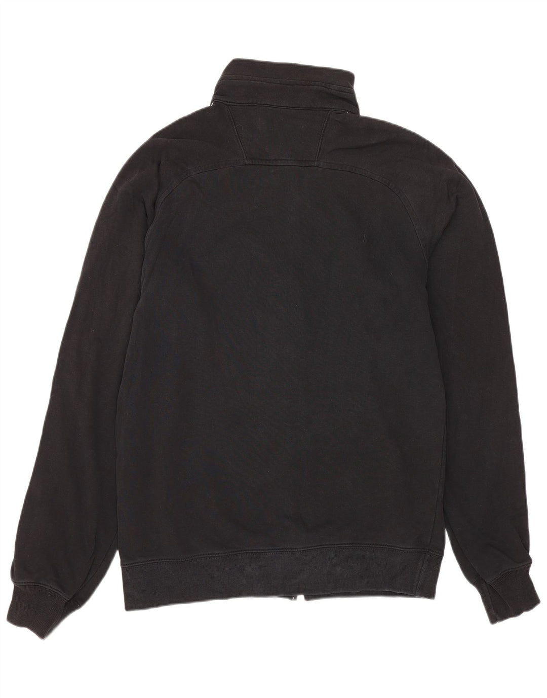 Champion Mens Tracksuit Top Jacket Medium Black Cotton