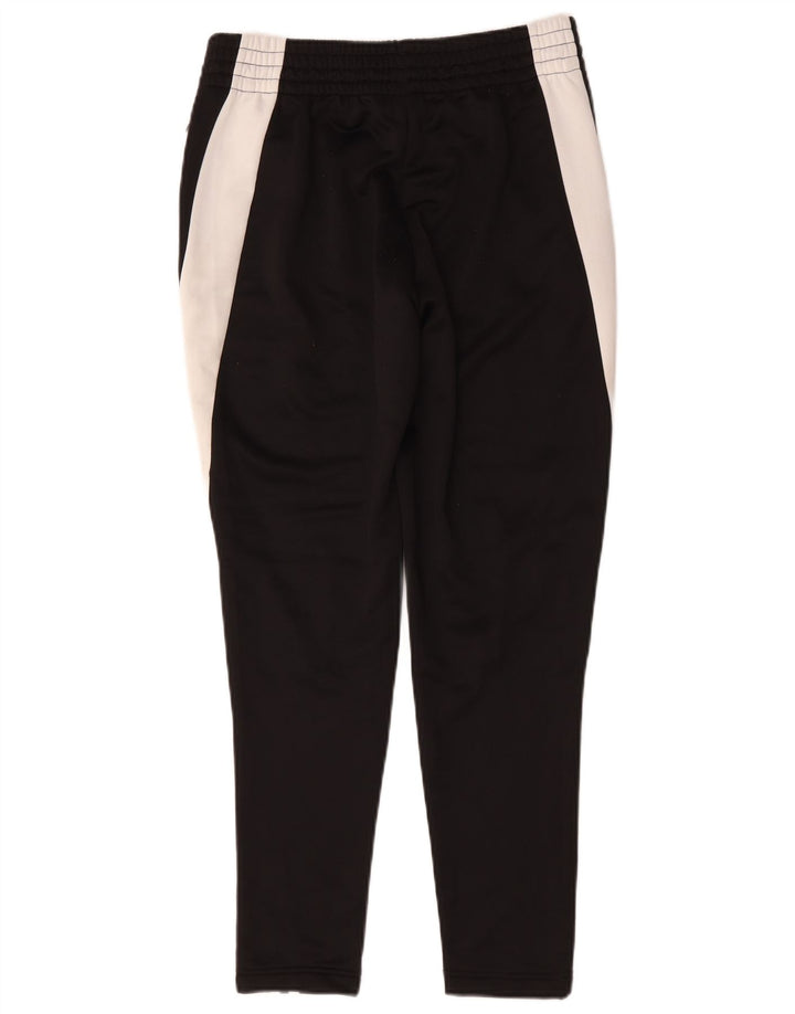 Adidas Womens Tracksuit Trousers UK 10 Small Black Colourblock Polyester