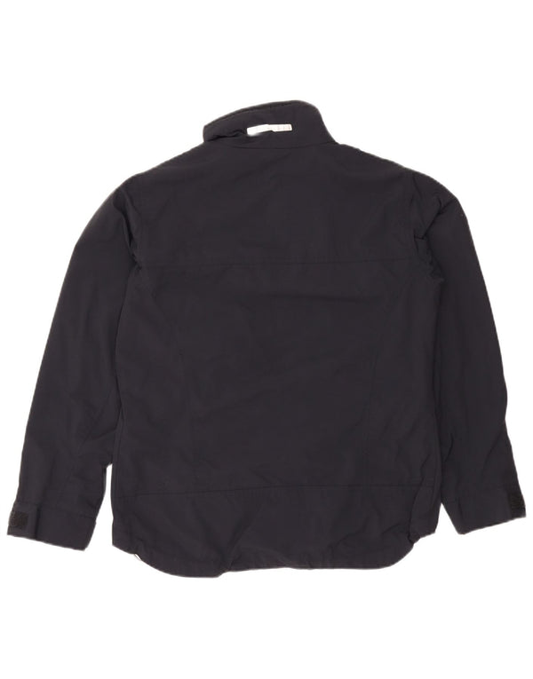 Slam Mens Bomber Jacket UK 38 Medium Navy Blue Nylon