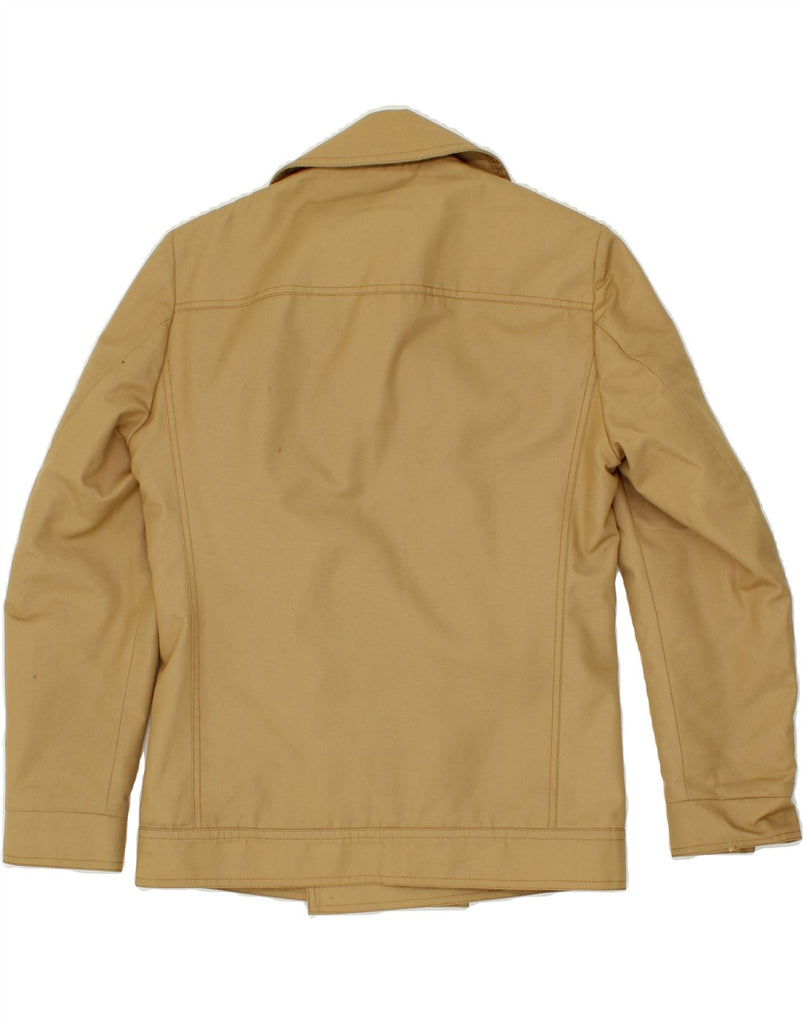 MCGREGOR Mens Bomber Jacket IT 46 Small Beige Cotton Vintage McGregor and Second-Hand McGregor from Messina Hembry 