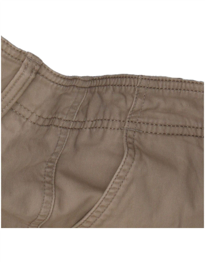 Timberland Mens Cargo Shorts W34 Large  Beige Cotton