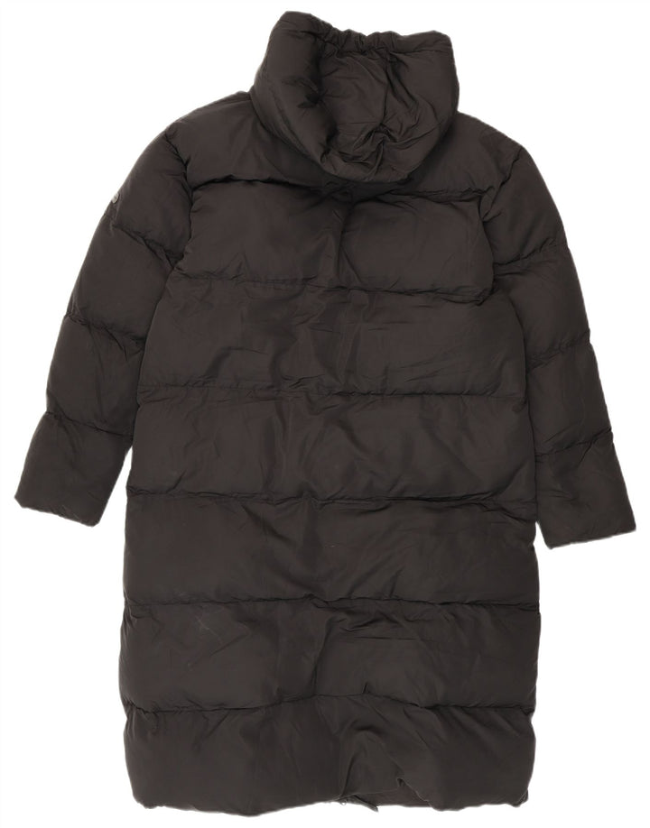 Superdry Womens Oversized Padded Coat UK 8 Small Black Polyester
