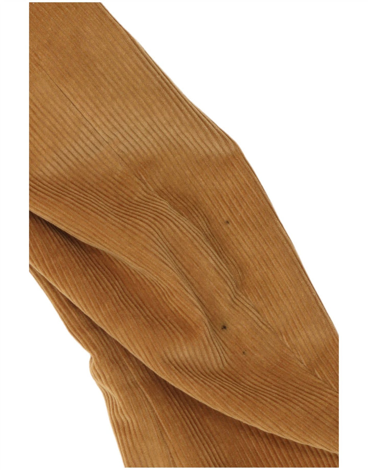 Springfield Mens 3 Button Corduroy Blazer Jacket IT 48 Medium Beige Cotton