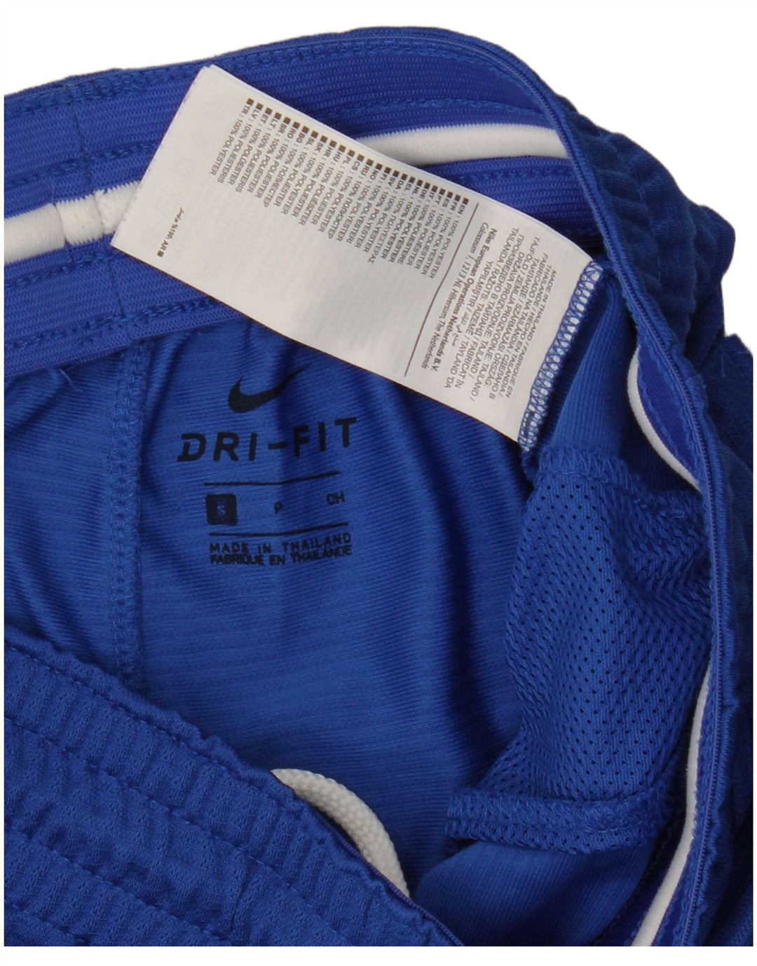 Nike Mens Dri Fit Graphic Sport Shorts Small  Blue Polyester