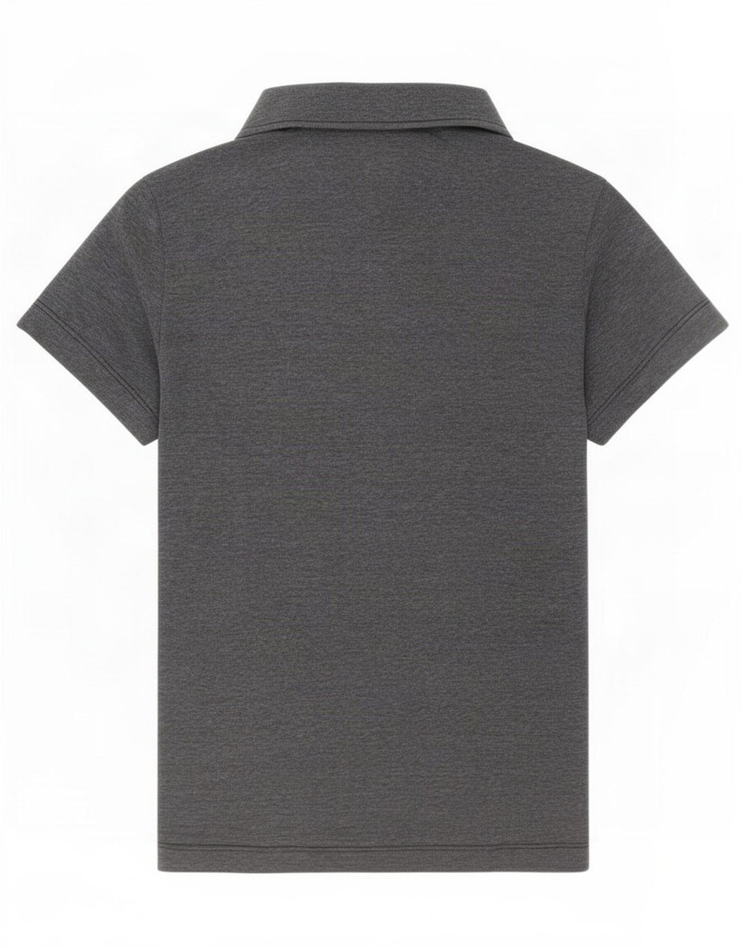 Jack Wolfskin Womens Polo Shirt UK 12/14 Medium Grey Flecked Polyester