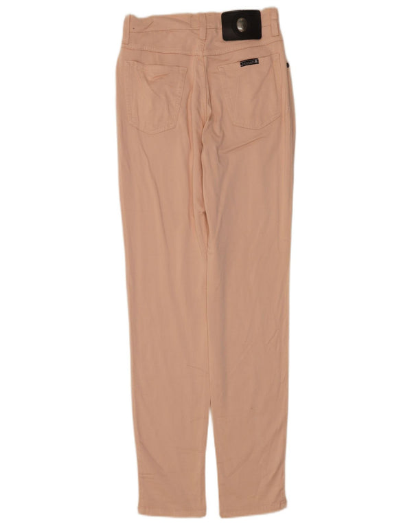 Trussardi Womens Slim Casual Trousers IT 43 Medium W29 L29 Pink