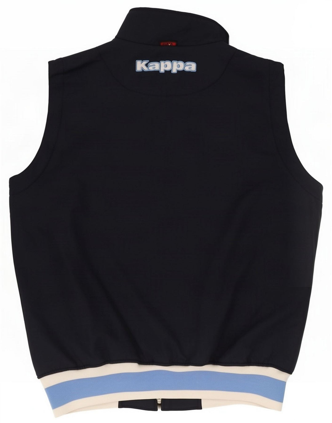 Kappa Mens Graphic Tracksuit Top Jacket Small Navy Blue Colourblock