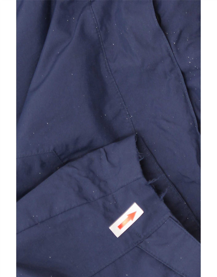 Rohan Mens Hooded Raincoat UK 40 Large Navy Blue Polyamide