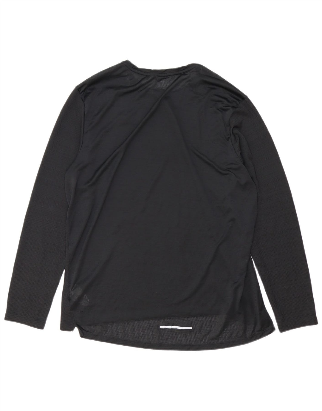 Nike Mens Dri Fit Top Long Sleeve XL Black Polyester